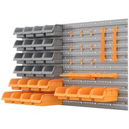 Organizador de herramienta 54x22x95 cm pp bicolor durhand