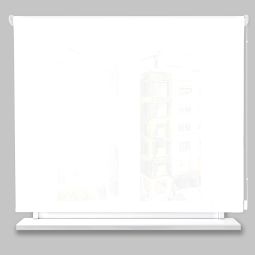Estor enrollable screen basic 5% blanco 110x250cm.