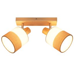 Nettlife foco madera e14 28x16