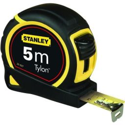 Cinta métrica bimateria tylon - negro/amarillo - 5 m x19 mm
