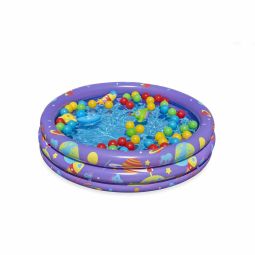 Piscina de bolas hinchable tipi de bolas infantil Bestway 102x102x25 cm may