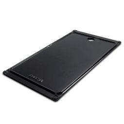 Plancha de hierro fundido esmaltado para barbacoa de 4 quemadores