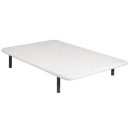 Base tapizada 150x200 indie blanca 26cm + 4 patas y montaje incluido