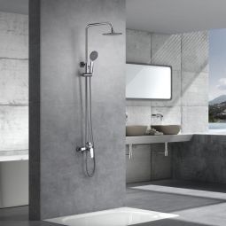 Conjunto ducha monomando béLGica cromo-imex
