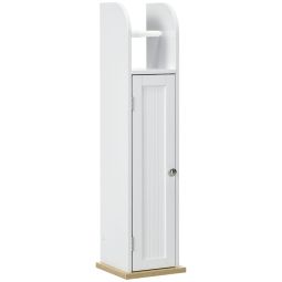 Armario de baño 20x20x80 cm color blanco kleankin, hogar - baño