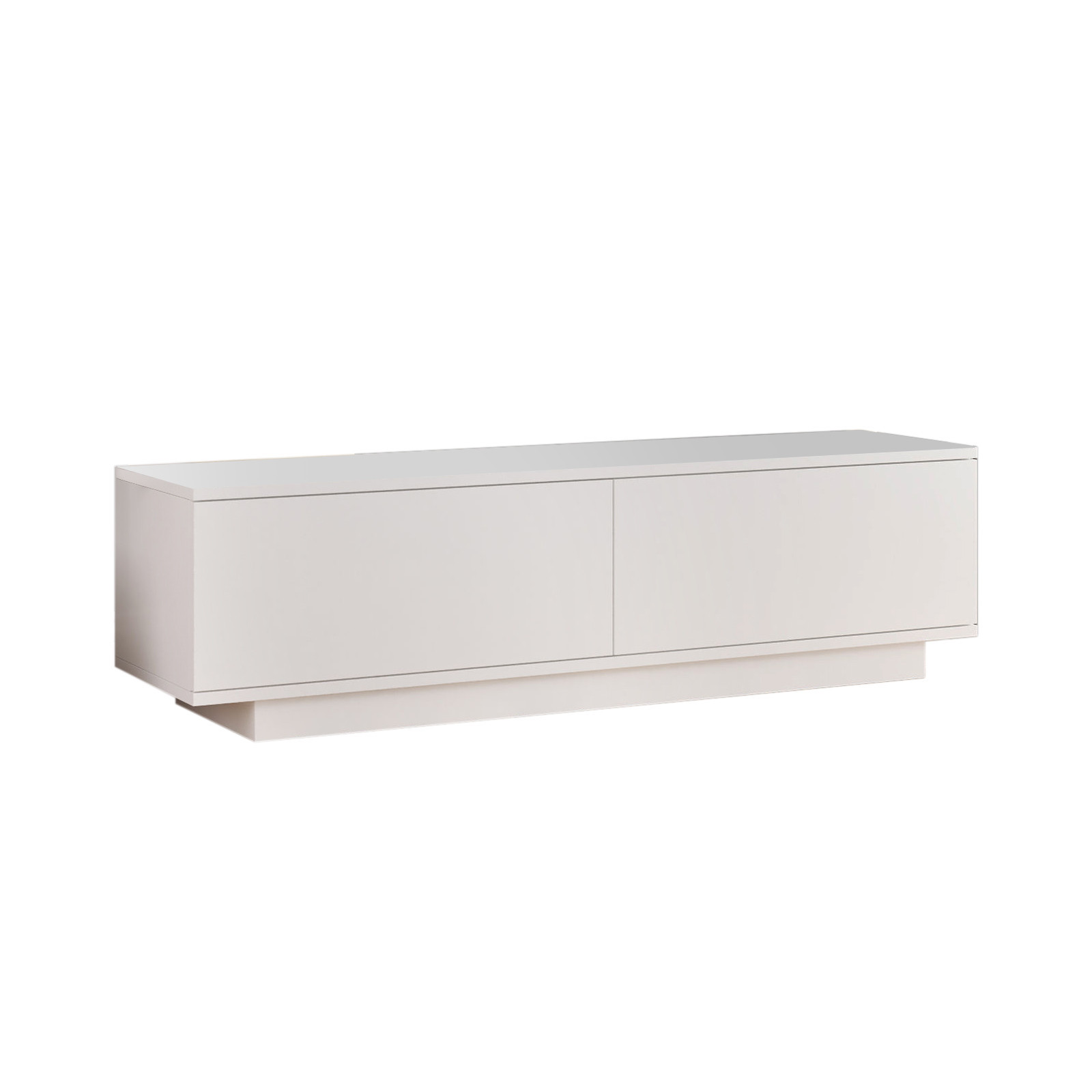 Mueble para la tele de madera <<fn1>> - 140 x 35 x 38 cm - blanco