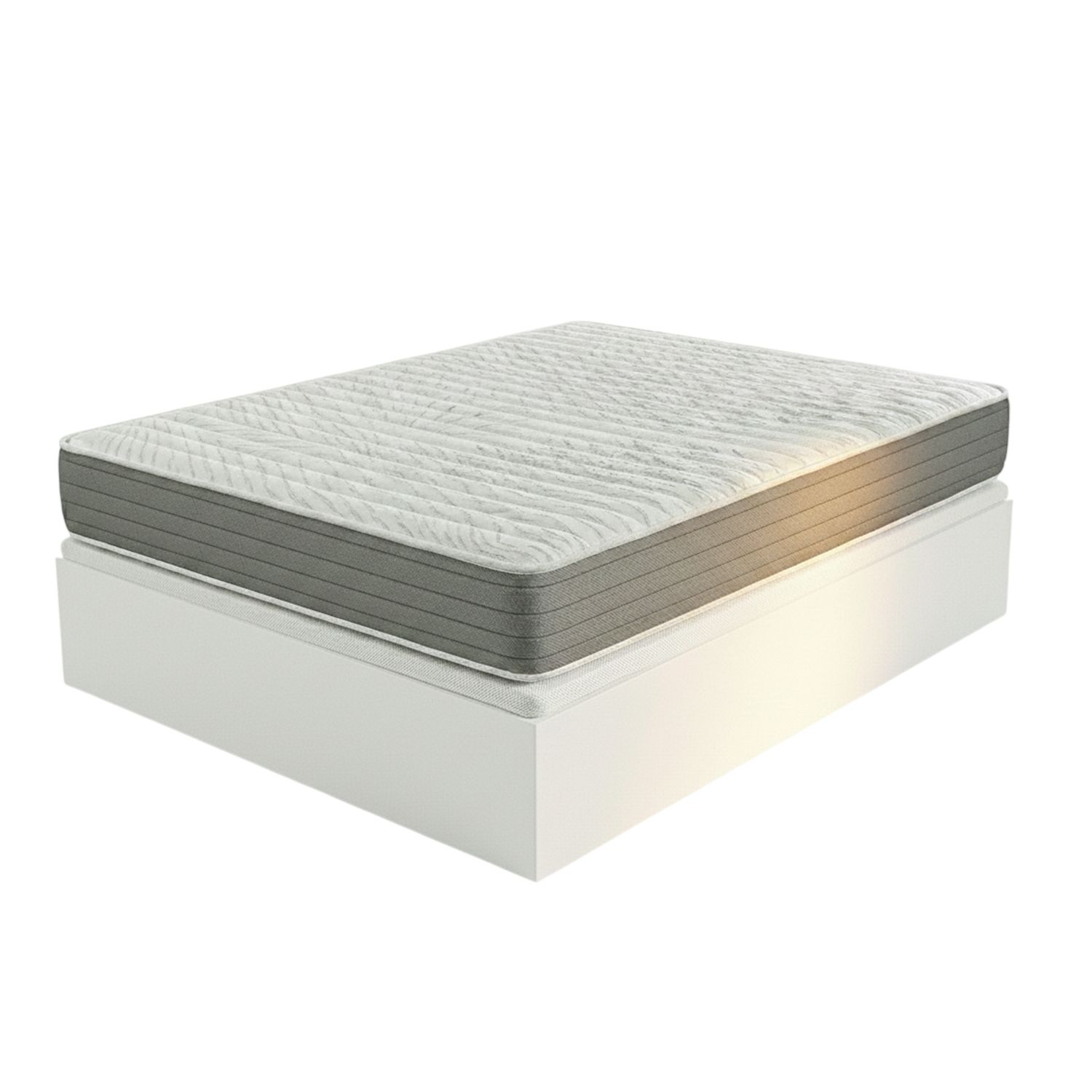 Colchón 150x190+canapé blanco royal sleep pocket low montaje incluido