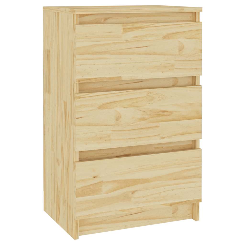 Casa lúmina - mesita de noche madera madeira 40 x 29,5 x 64 cm