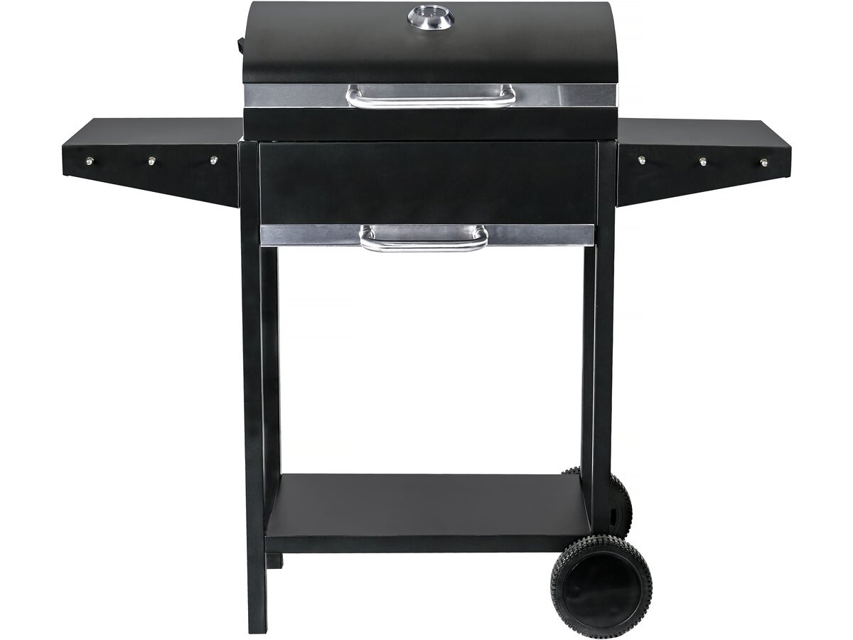 Barbacoa de carbón "duc" - 119 x 50 x 101 cm - negro