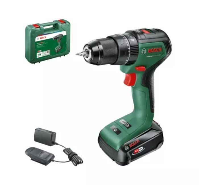Taladro percutor universal impact 18v-60 - Bosch - con 1 batería 2ah - caja