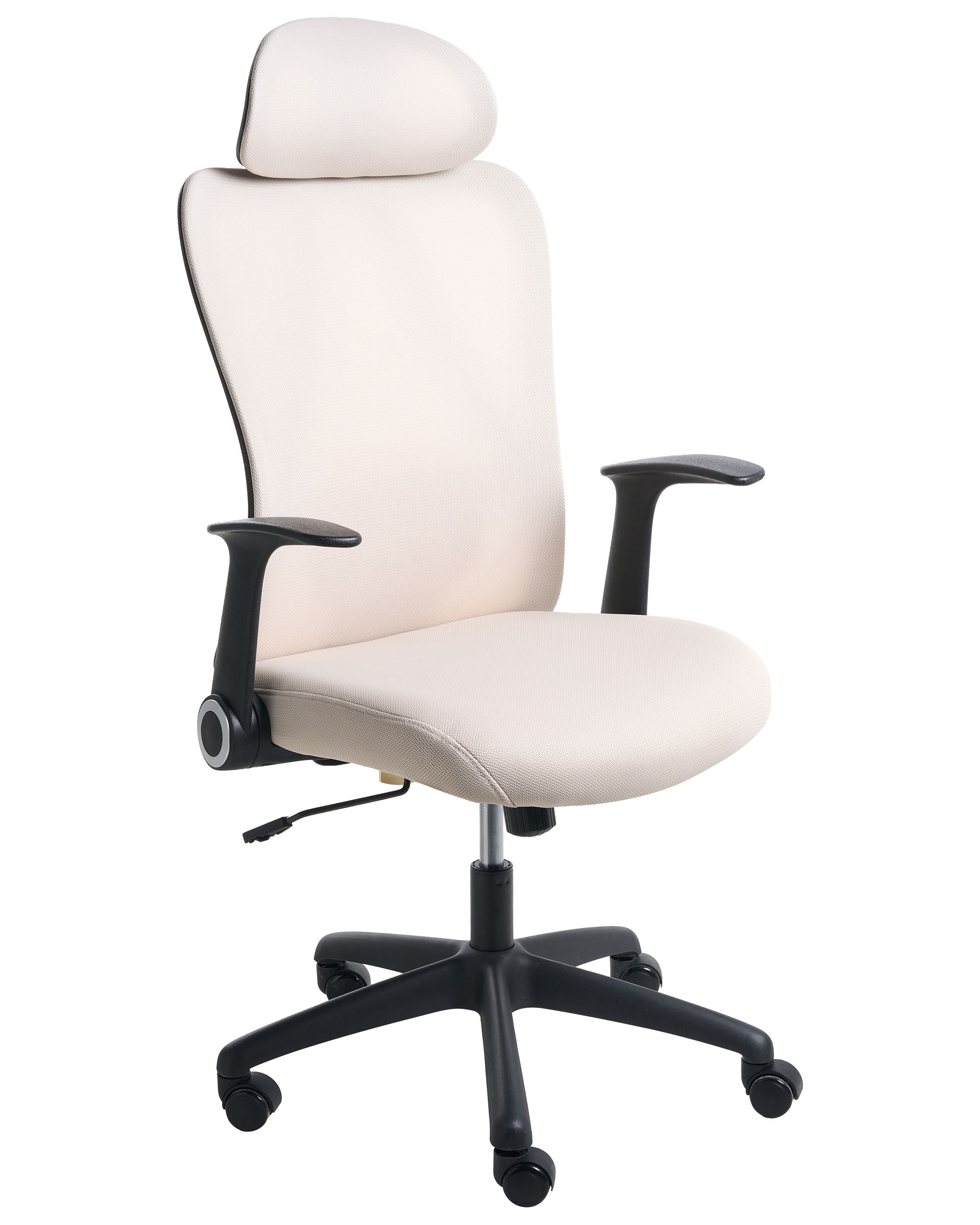 Silla de oficina zyven tela beige