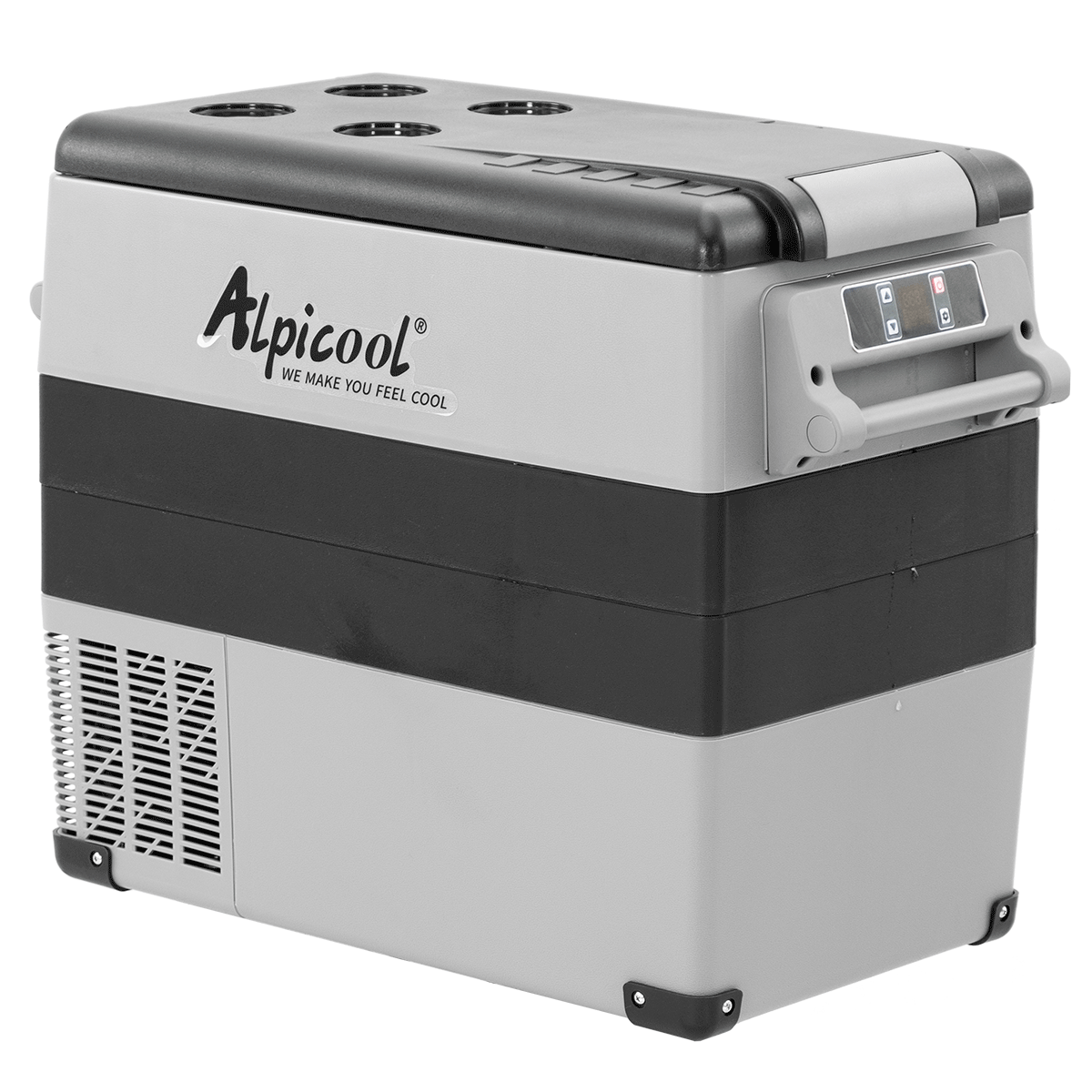 Nevera portátil camping con compresor 12/230v alpicool cf55 (congela -20ºc)