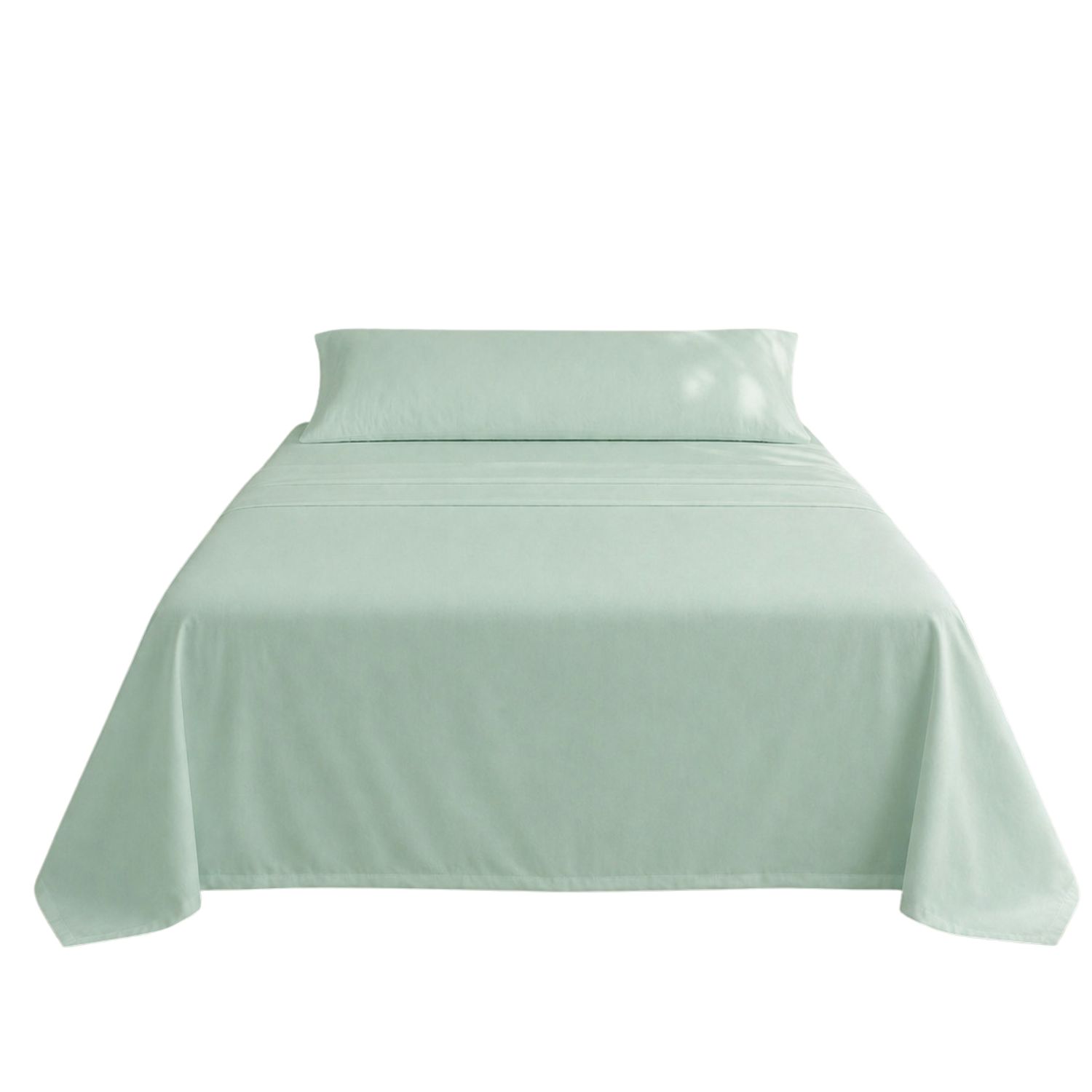 Juego de sábanas aguamarina cama 135cm 144 hilos donegal collections