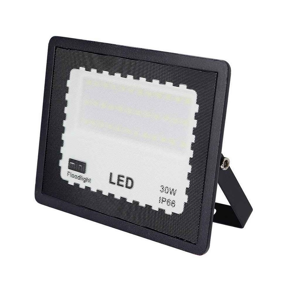 Fab 147490309 | proyector zircon 30w 4000k negro 3000lm 120º 11,5x14x2,3 c