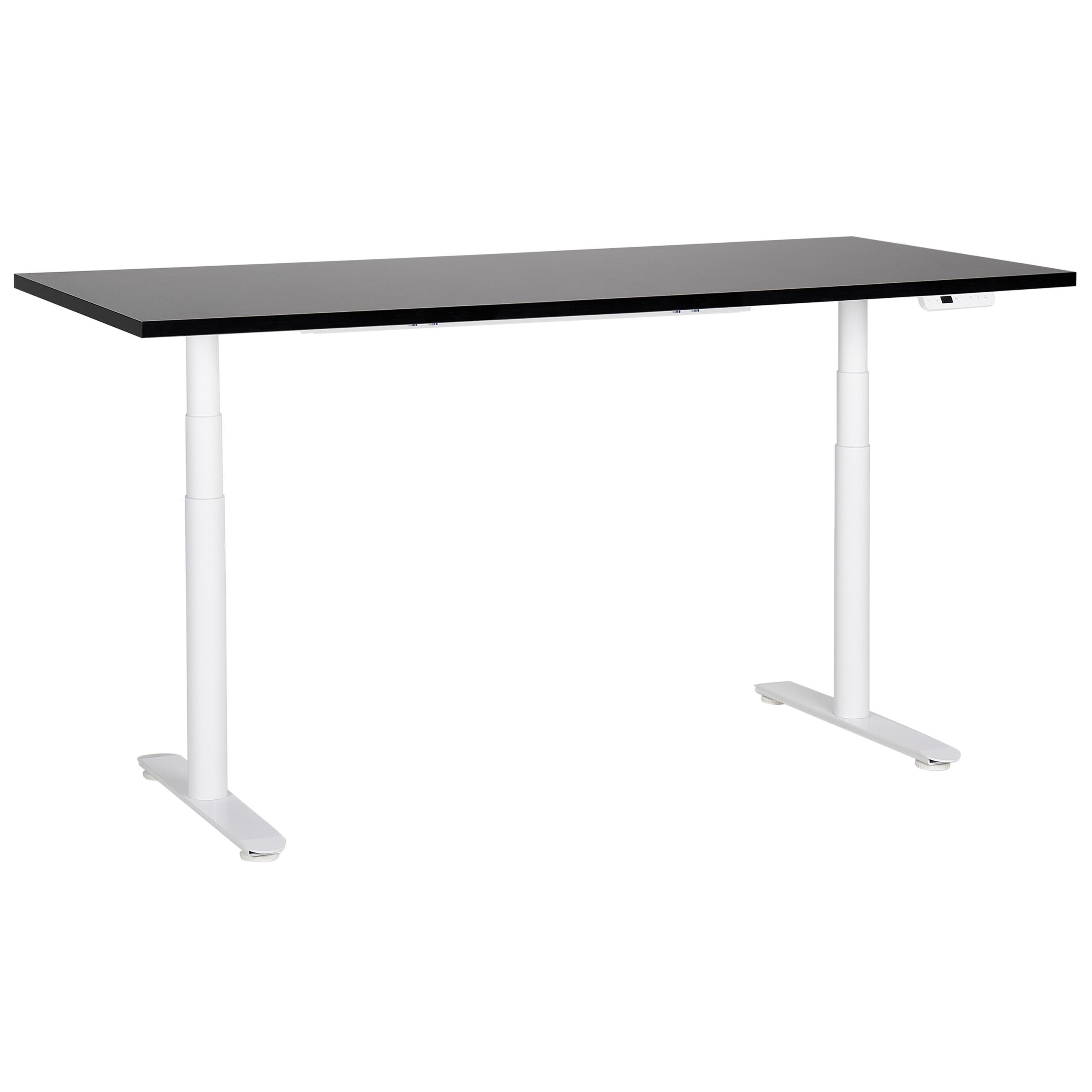 Escritorio de altura regulable eléctrico destinas 180 cm 80 cm negro/blanco