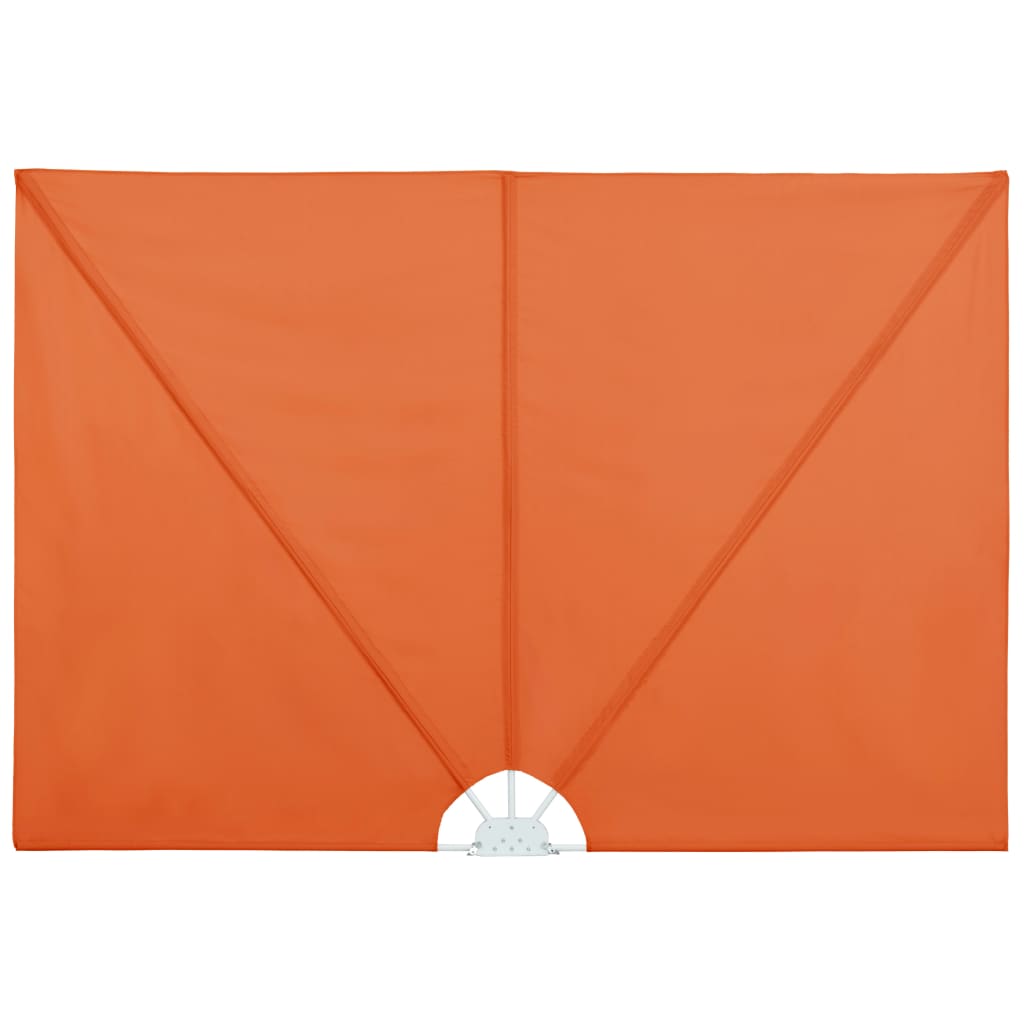 vidaXL toldo lateral plegable terraza color terracota 240x160 cm