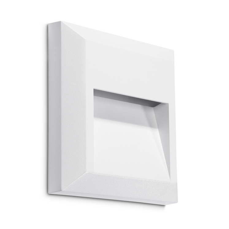 LEDs c4 aplique ip66 kossel indirect square 125mm LED 1.5w blanco neutro -