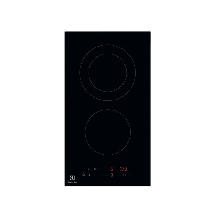 Placa de cocción vitrocerámica Electrolux lhr3233ck1 - negra - 2 fuegos hi-