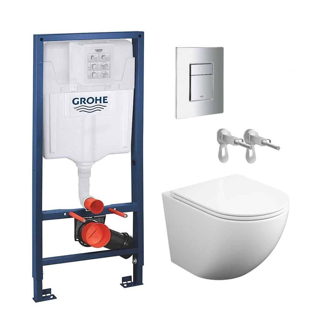 Grohe rapid sl cromo + wc kp round smart 52 tornado