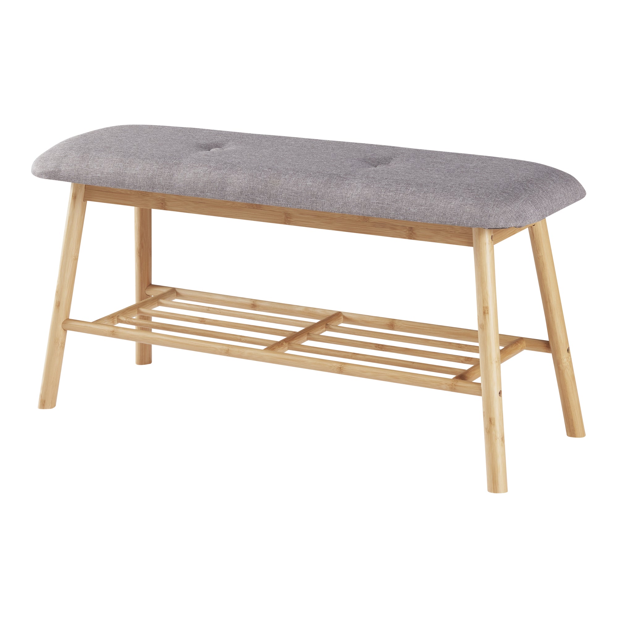Banco zapatero de bambú 45 x 90 x 30