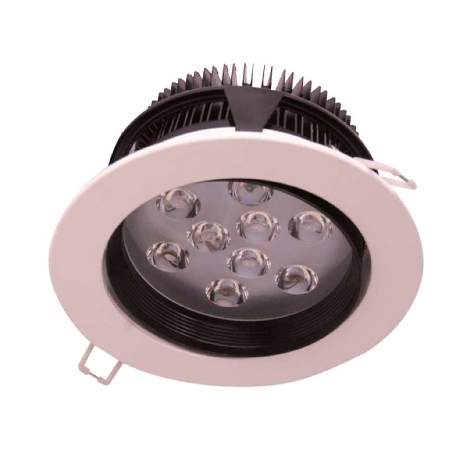 Foco LED empotrable orientable redondo 9w 700lm ø13cm eilen