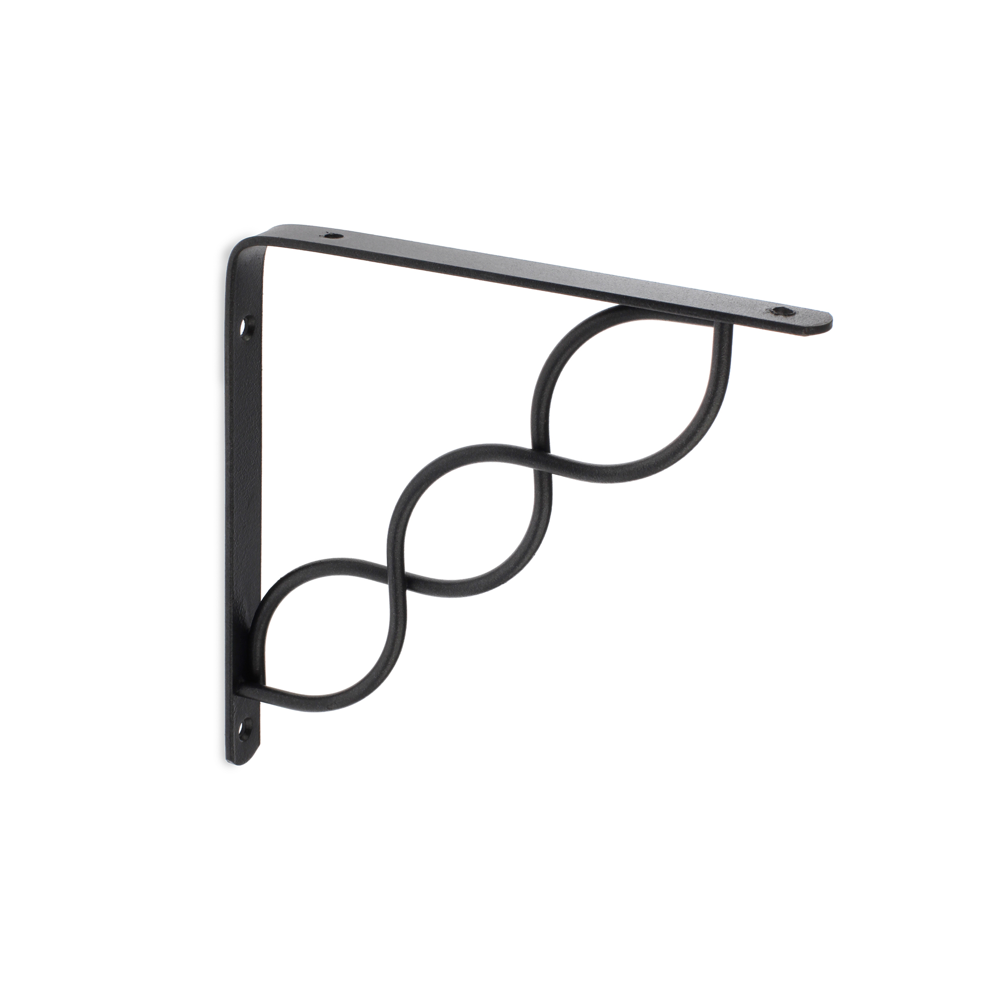 Escuadra de balda rei 1467 | 20x200x200 mm | gris forja