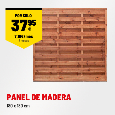 Panel De Madera Arve 180 X 180 cm